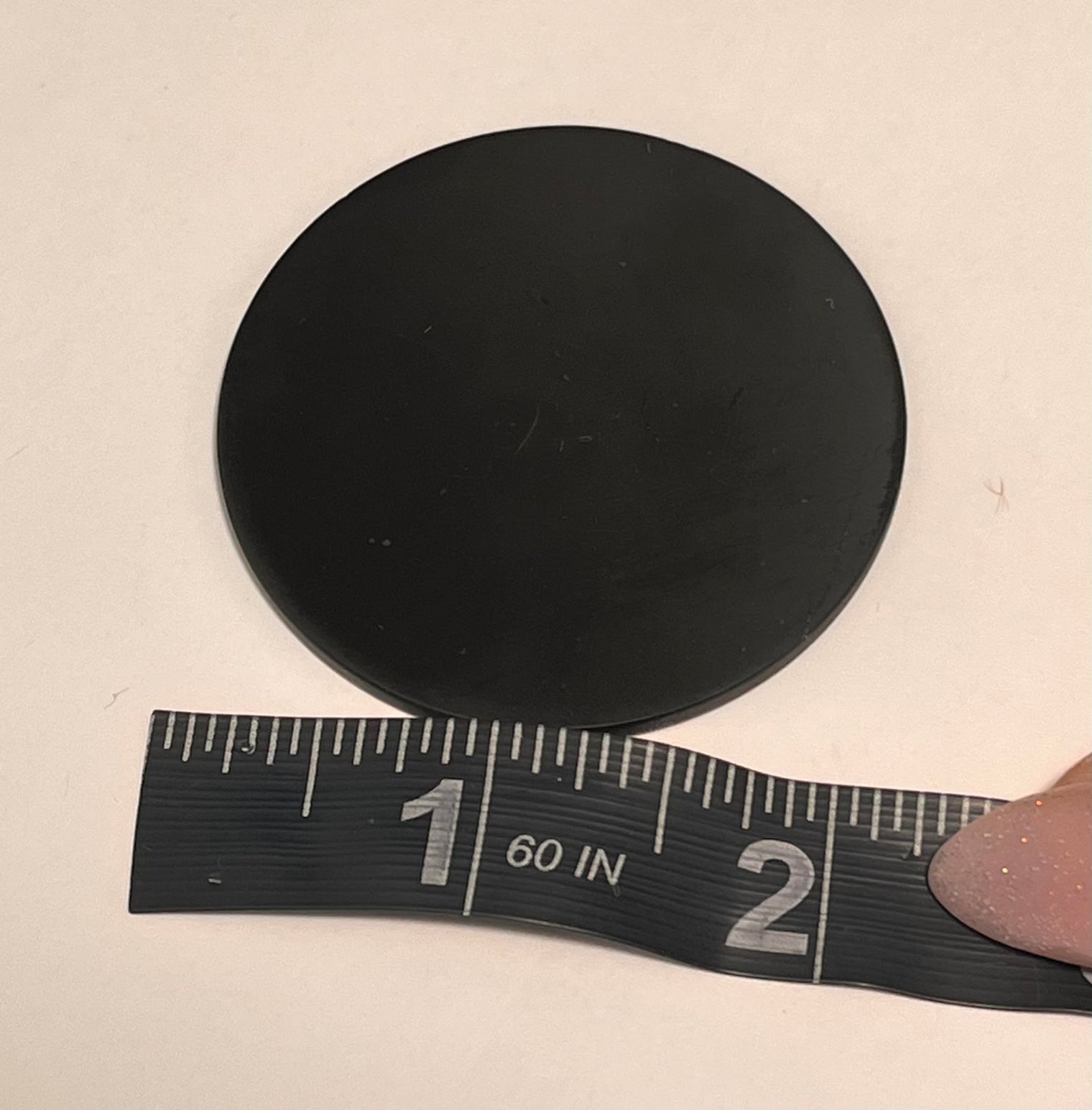 Shungite Disc Sticker for Cellphone 5G and EMF Protection 50MM