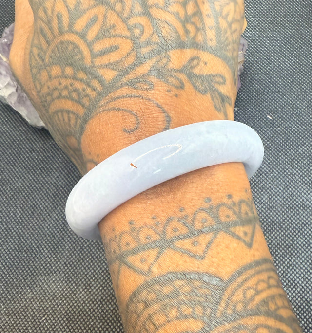Jade Bangle “Lavender Jade”