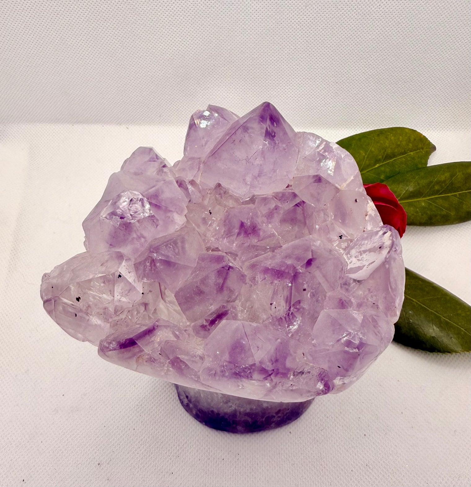 Amethyst “Cupcake” Druzy Crystal Quartz 2.1 lb Specimen