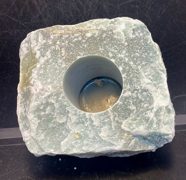 Green Aventurine Candle Holder