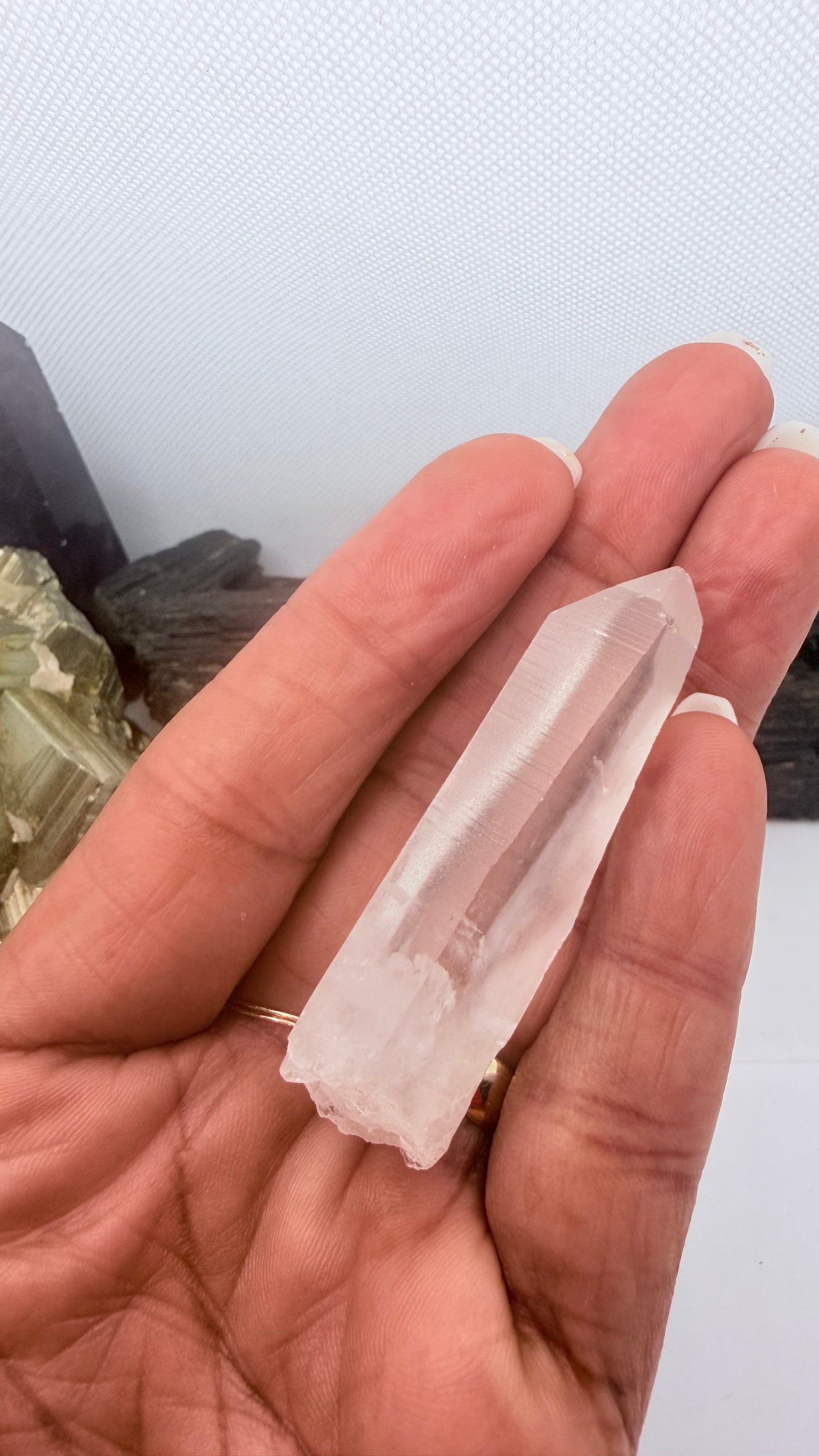 Lemurian Seed Crystal from Brazil 28 grams 2.25 inches