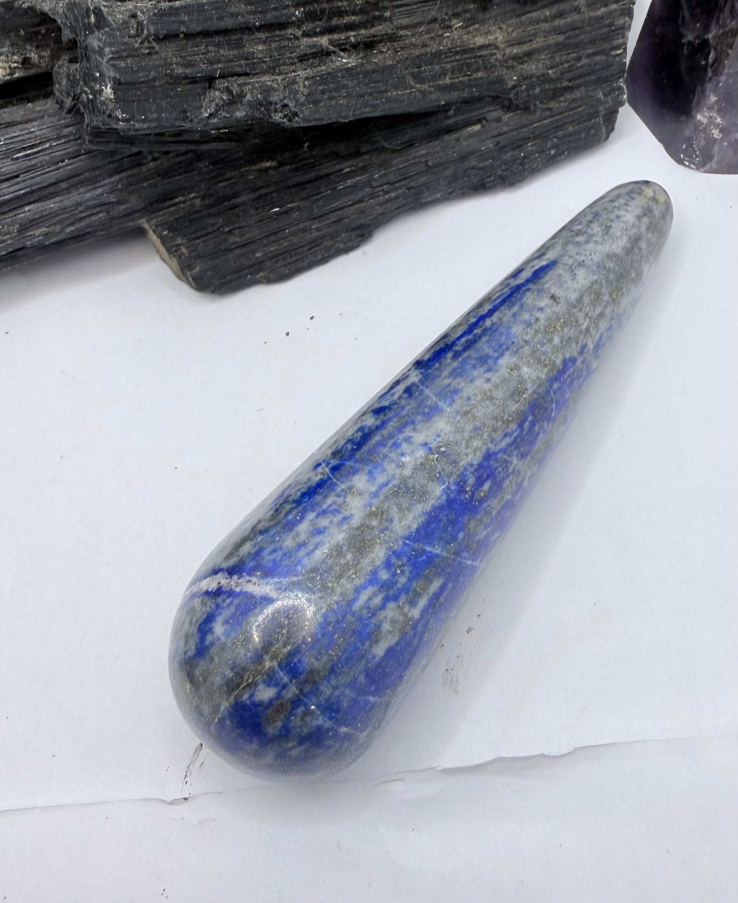 Lapis Lazuli Reiki Wand Massage Ritual 4 inch