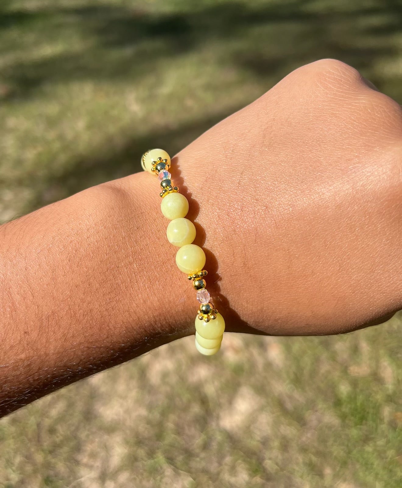 Serpentine Stretchy Bracelet with Swarovski Crystals