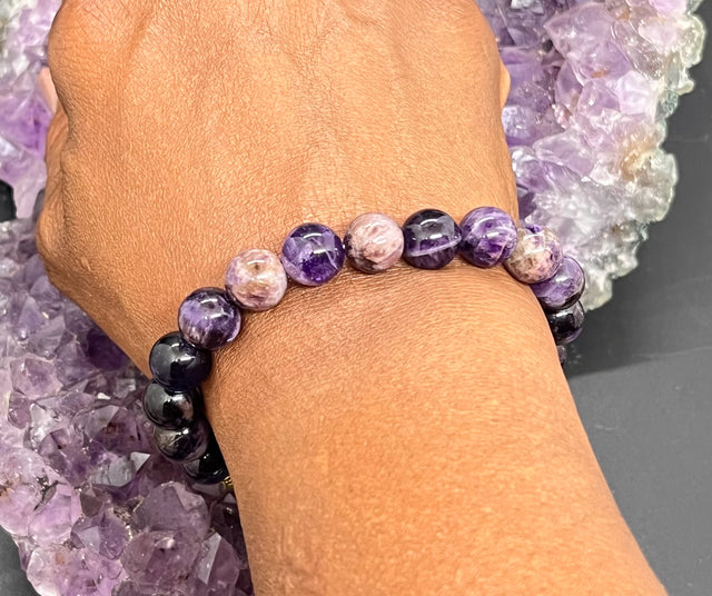 Amethyst Stretchy Bracelet