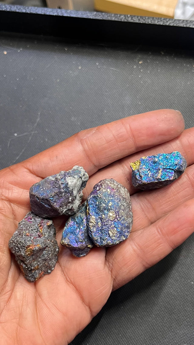 Chalcopyrite 1-1.5 inch Rough Stone (1 stone)