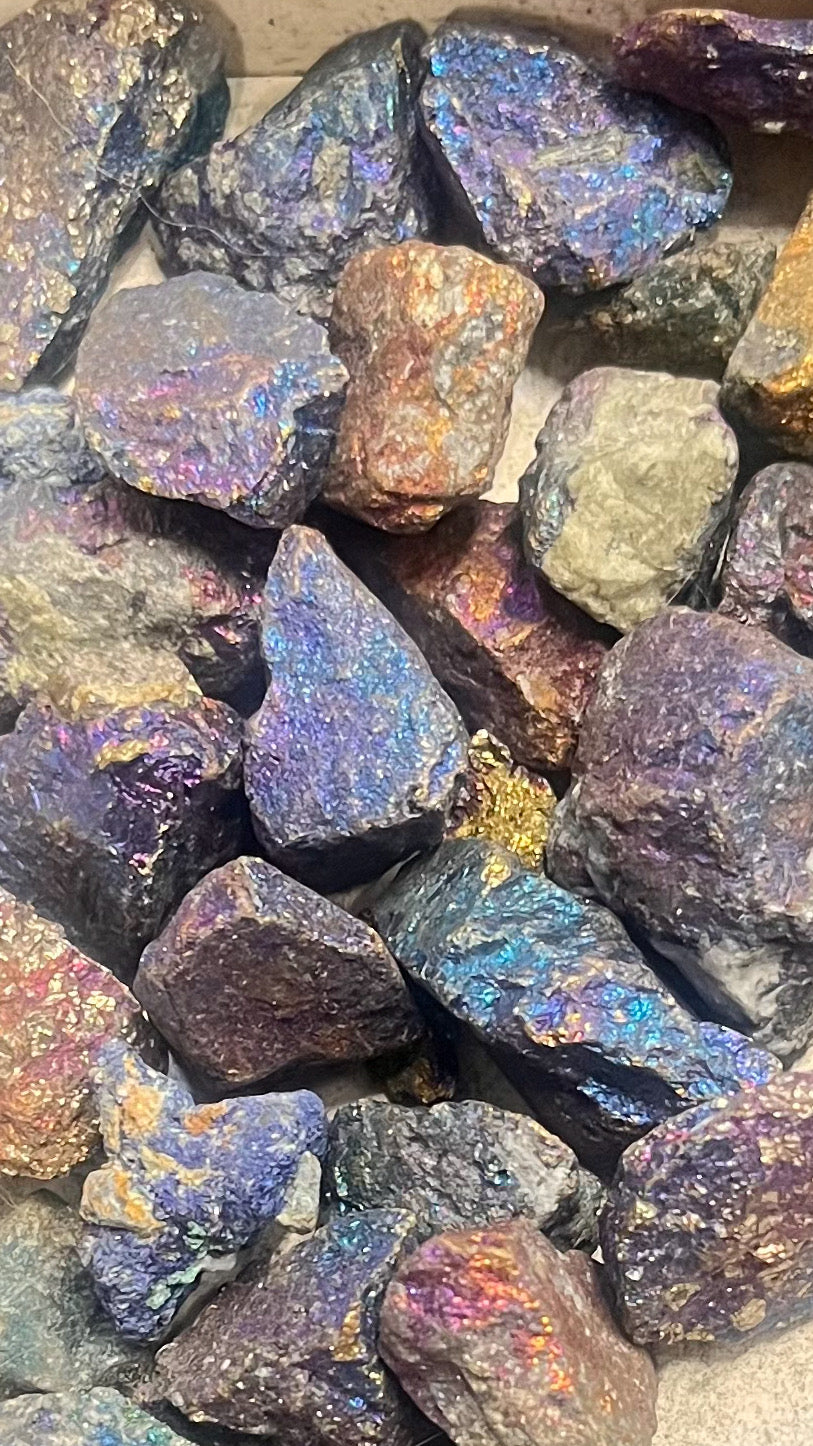Chalcopyrite 1-1.5 inch Rough Stone (1 stone)