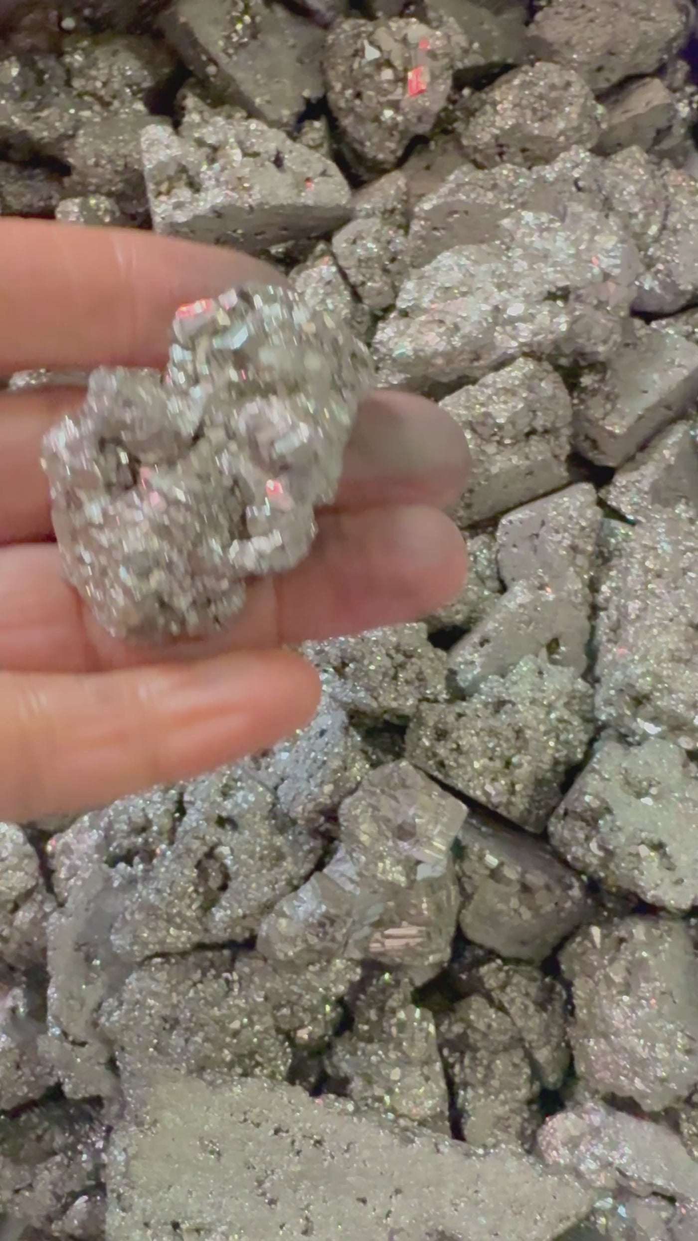 pyrite clusters
