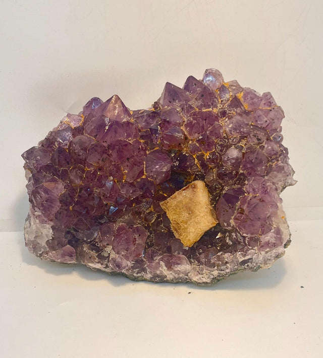 Amethyst druzy Quartz crystal specimen