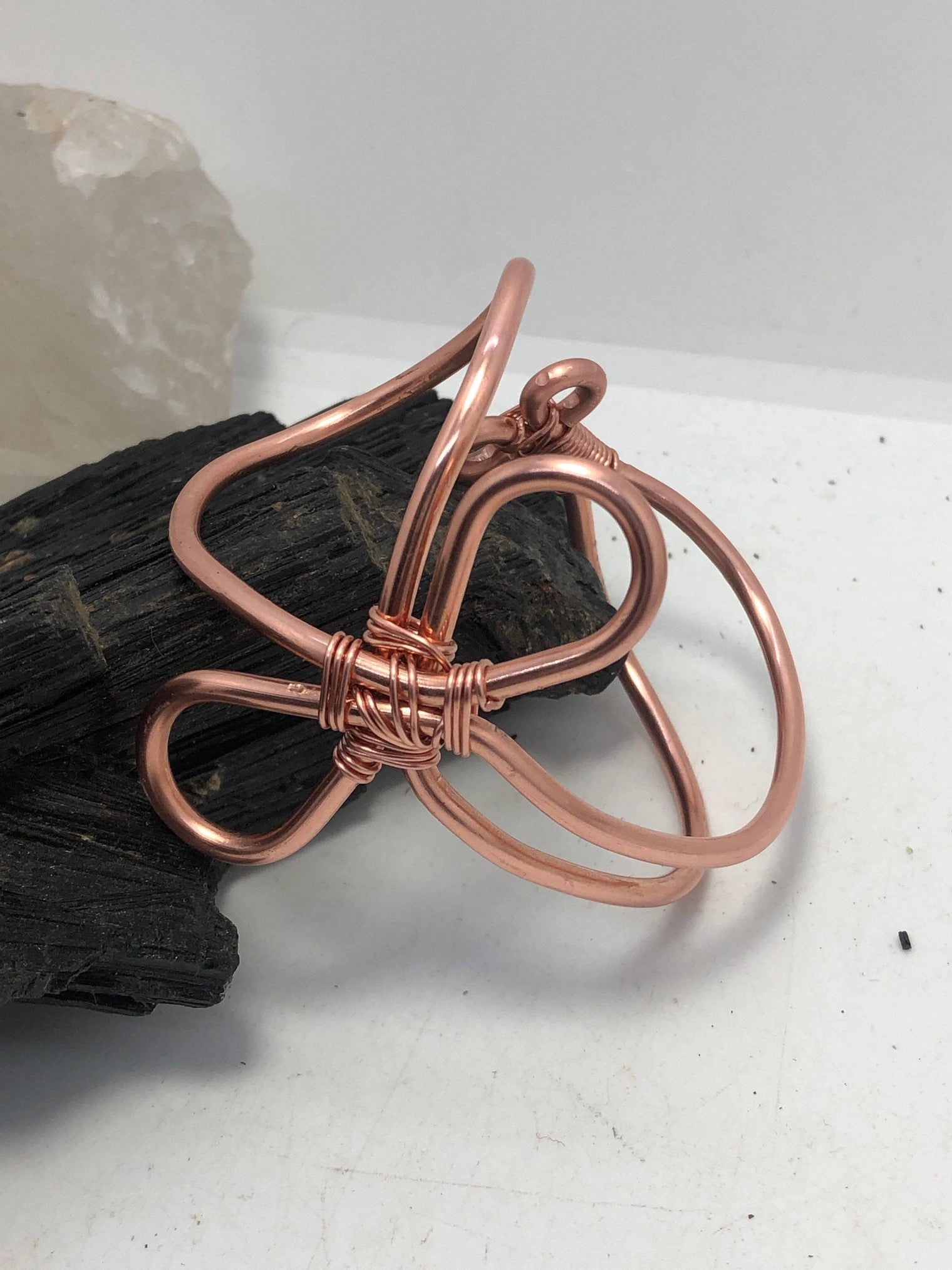 Copper Egyptian Kemetic Ankh Bracelet - Infinite Treasures, LLC