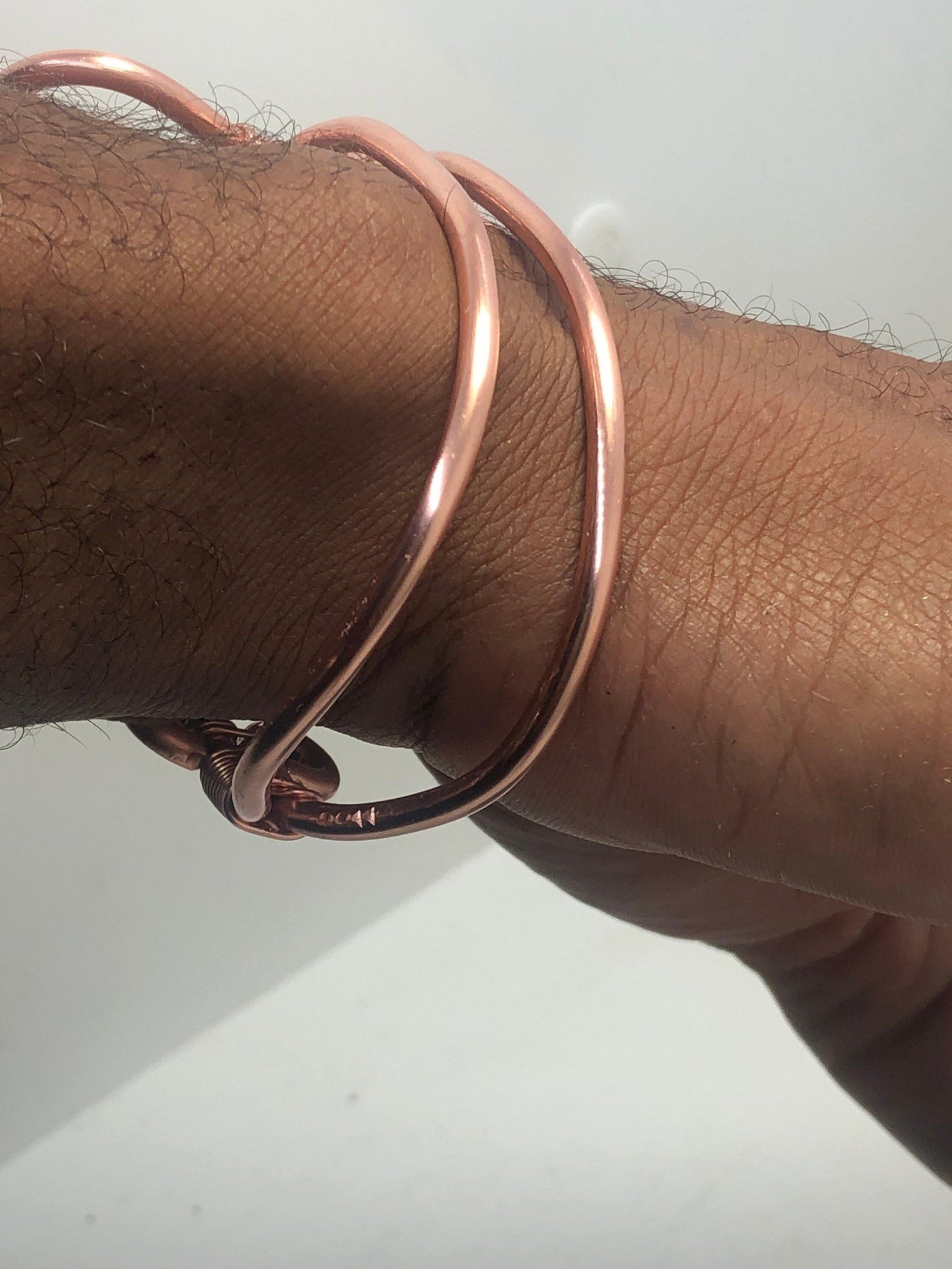 Copper Egyptian Kemetic Ankh Bracelet - Infinite Treasures, LLC