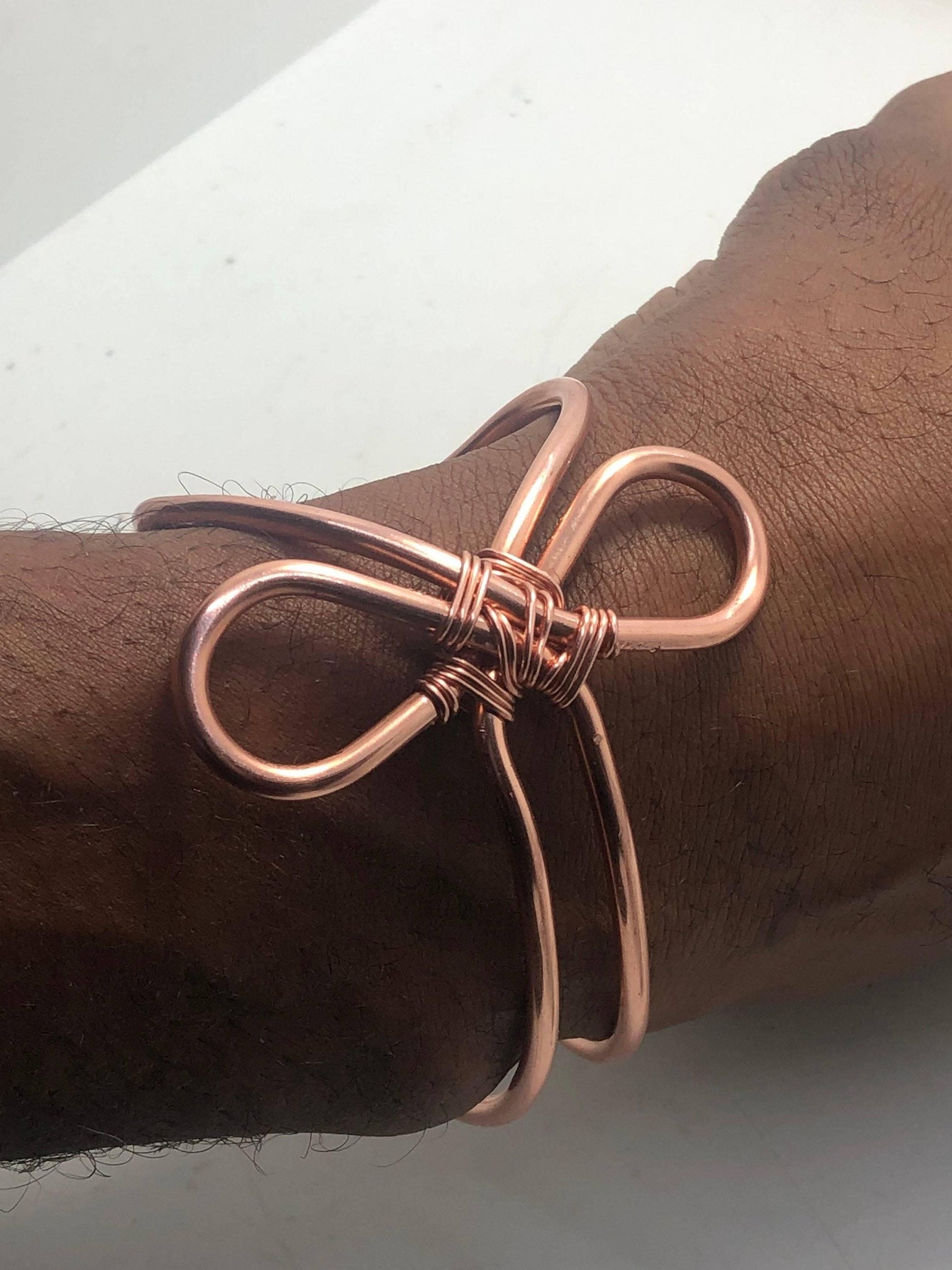Copper Egyptian Kemetic Ankh Bracelet - Infinite Treasures, LLC
