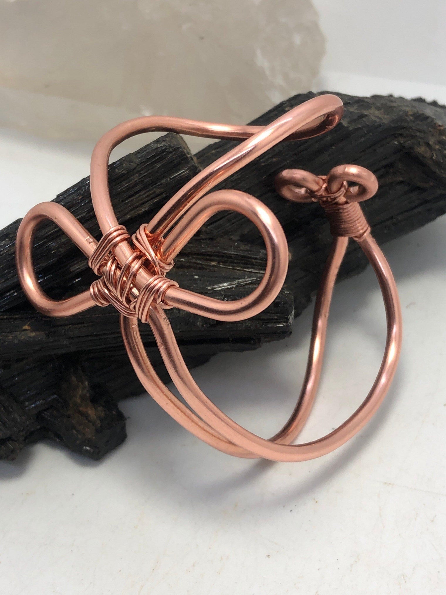 Copper Egyptian Kemetic Ankh Bracelet - Infinite Treasures, LLC