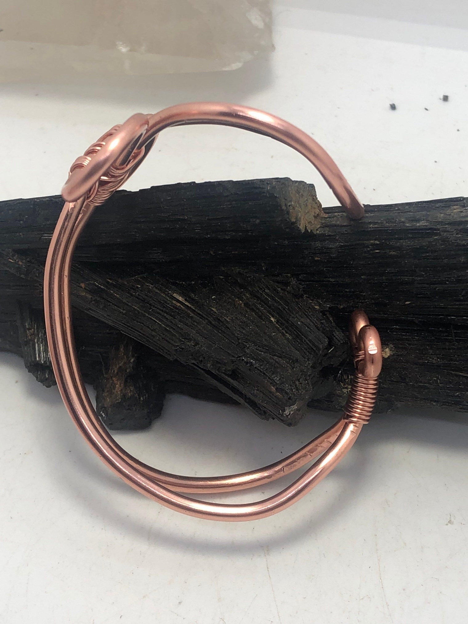 Copper Egyptian Kemetic Ankh Bracelet - Infinite Treasures, LLC