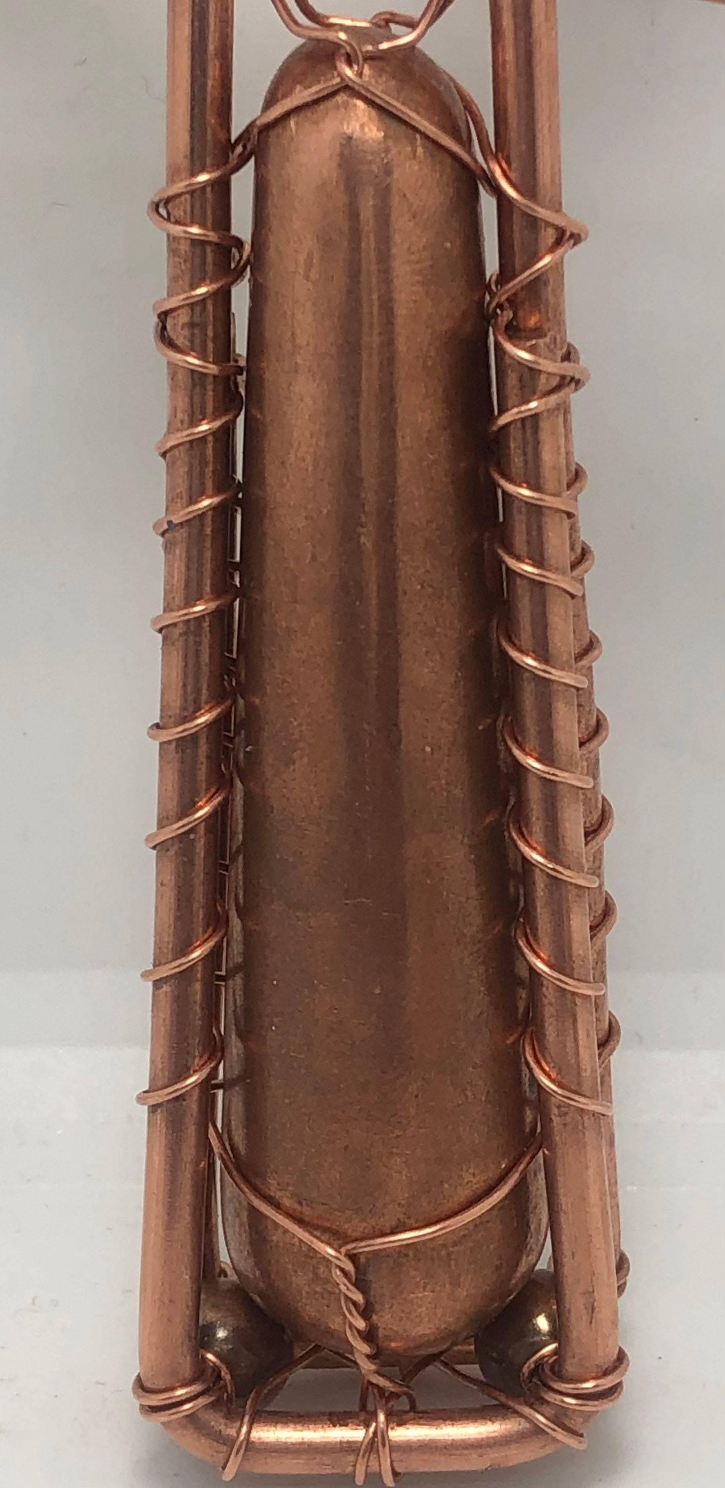 Pure Copper Healing synergy reiki Coptic Cross Kemetic Ankh - Infinite Treasures, LLC