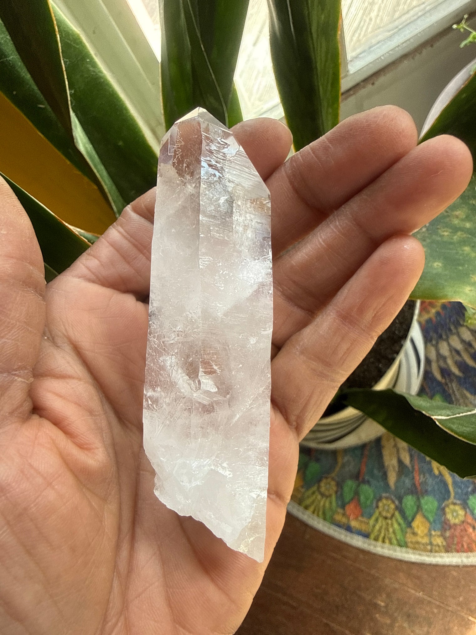 Lemurian Seed Crystal from Brazil 115 gms, 4.25 inches