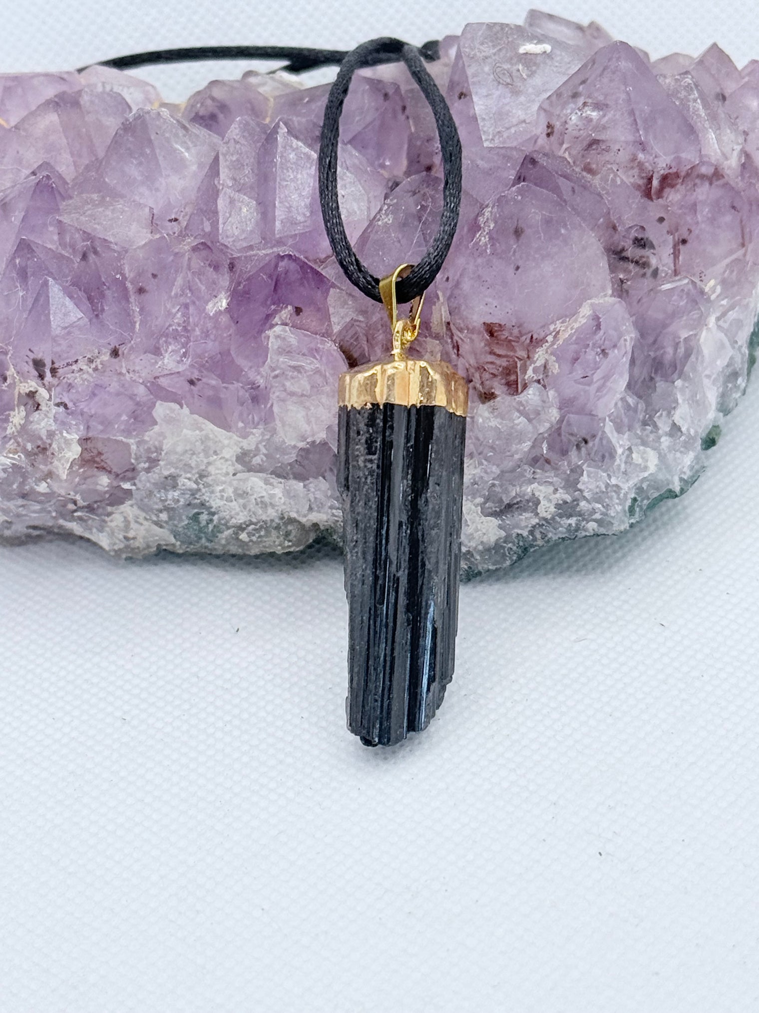 Black Tourmaline Pendant