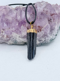 Black Tourmaline Pendant