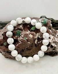 Howlite 10MM Stretchy Bracelet