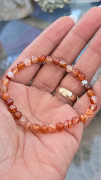 Carnelian Stretchy Bracelet