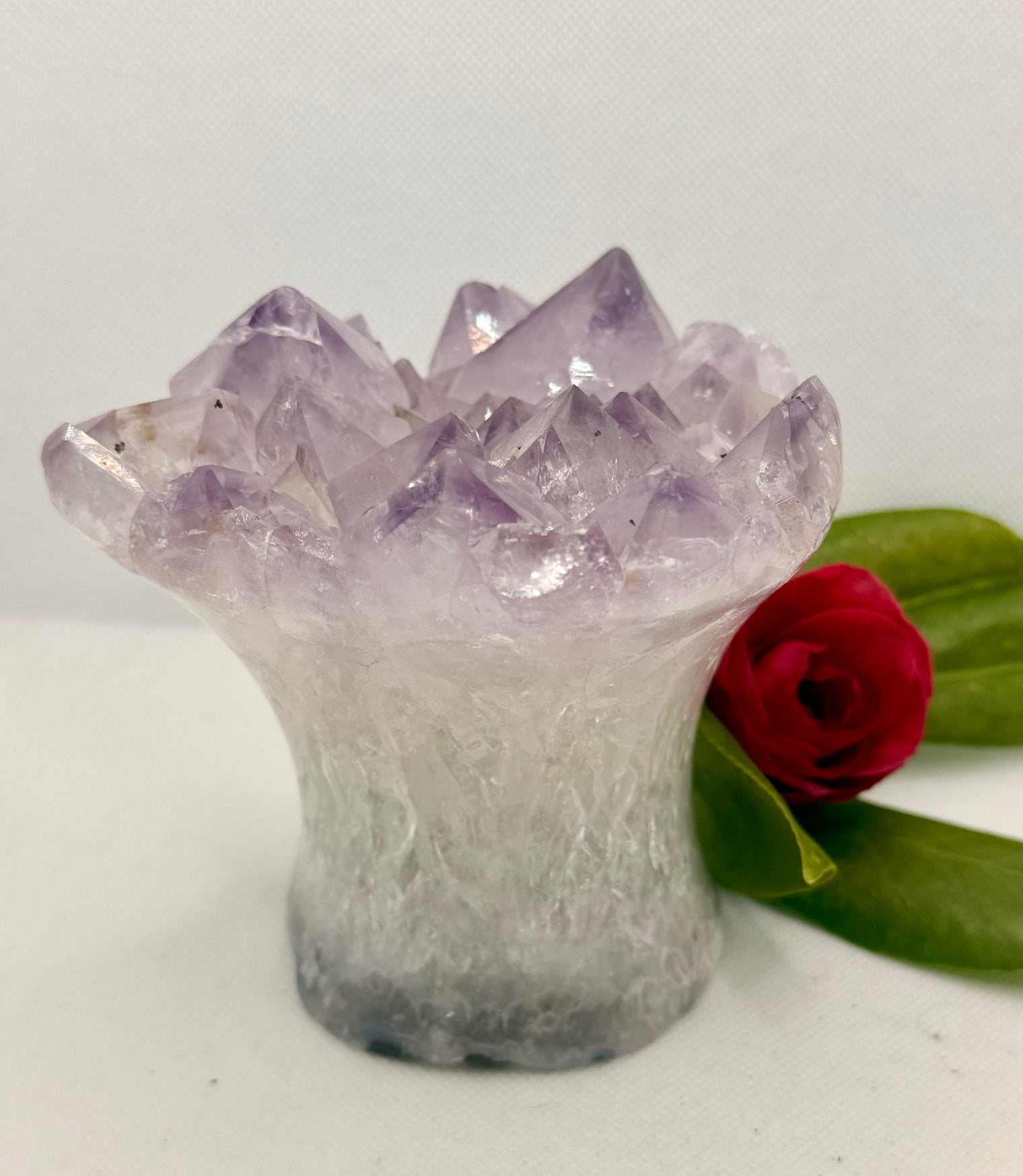 Amethyst “Cupcake” Druzy Crystal Quartz 2.1 lb Specimen