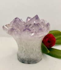 Amethyst “Cupcake” Druzy Crystal Quartz 2.1 lb Specimen