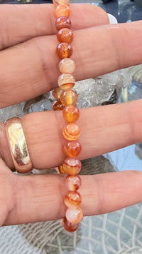 Carnelian Stretchy Bracelet