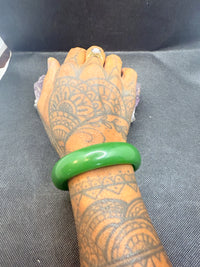Jade Bangle (Wide)