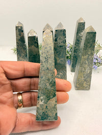 Pyrite Obelisk Tower 4 inch