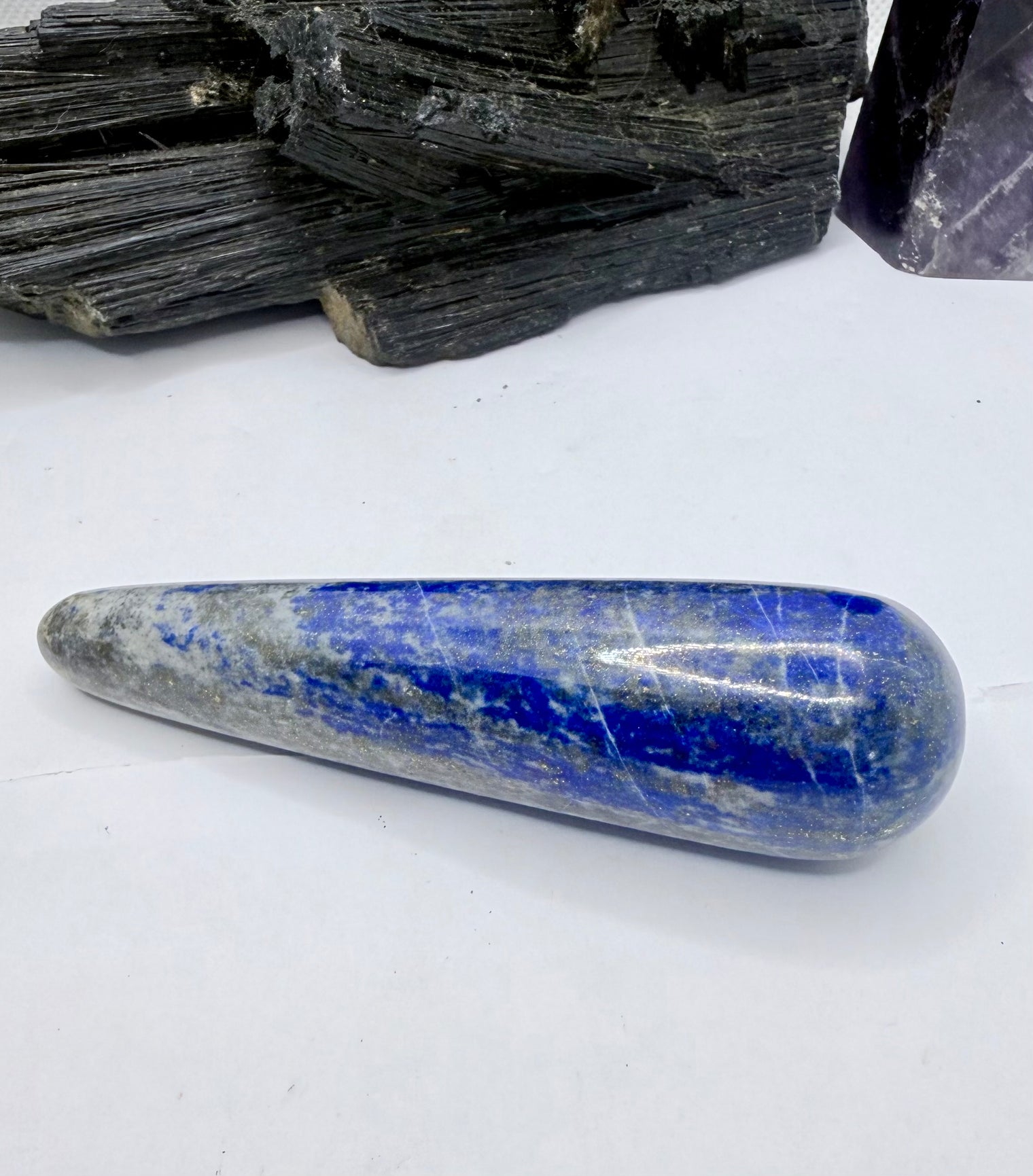 Lapis Lazuli Reiki Wand Massage Ritual 4 inch
