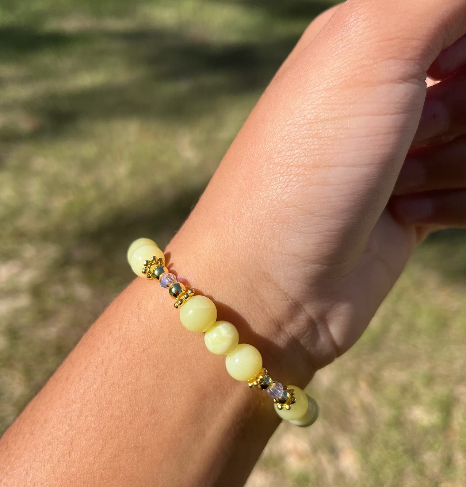 Serpentine Stretchy Bracelet with Swarovski Crystals
