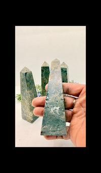 Pyrite Obelisk Tower 4.5 inch