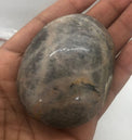 Black Moonstone Palm Stone 2 1/2-3 Inch - Infinite Treasures, LLC