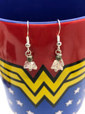 Herkimer Diamond Sterling Silver Hooks Drop Dangle Earrings - Infinite Treasures, LLC
