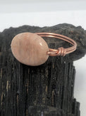 Moonstone Copper Bead Ring - Infinite Treasures, LLC