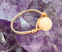 Pink Morganite Copper Bead Ring - Infinite Treasures, LLC