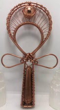 Pure Copper Healing synergy reiki Coptic Cross Kemetic Ankh - Infinite Treasures, LLC