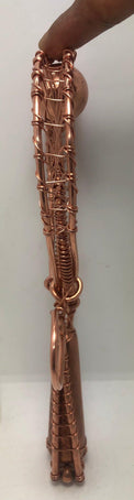 Pure Copper Healing synergy reiki Coptic Cross Kemetic Ankh - Infinite Treasures, LLC