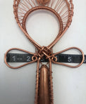 Pure Copper Healing synergy reiki Coptic Cross Kemetic Ankh - Infinite Treasures, LLC